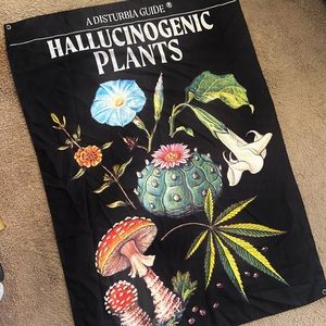 Dolls Kill plant tapestry